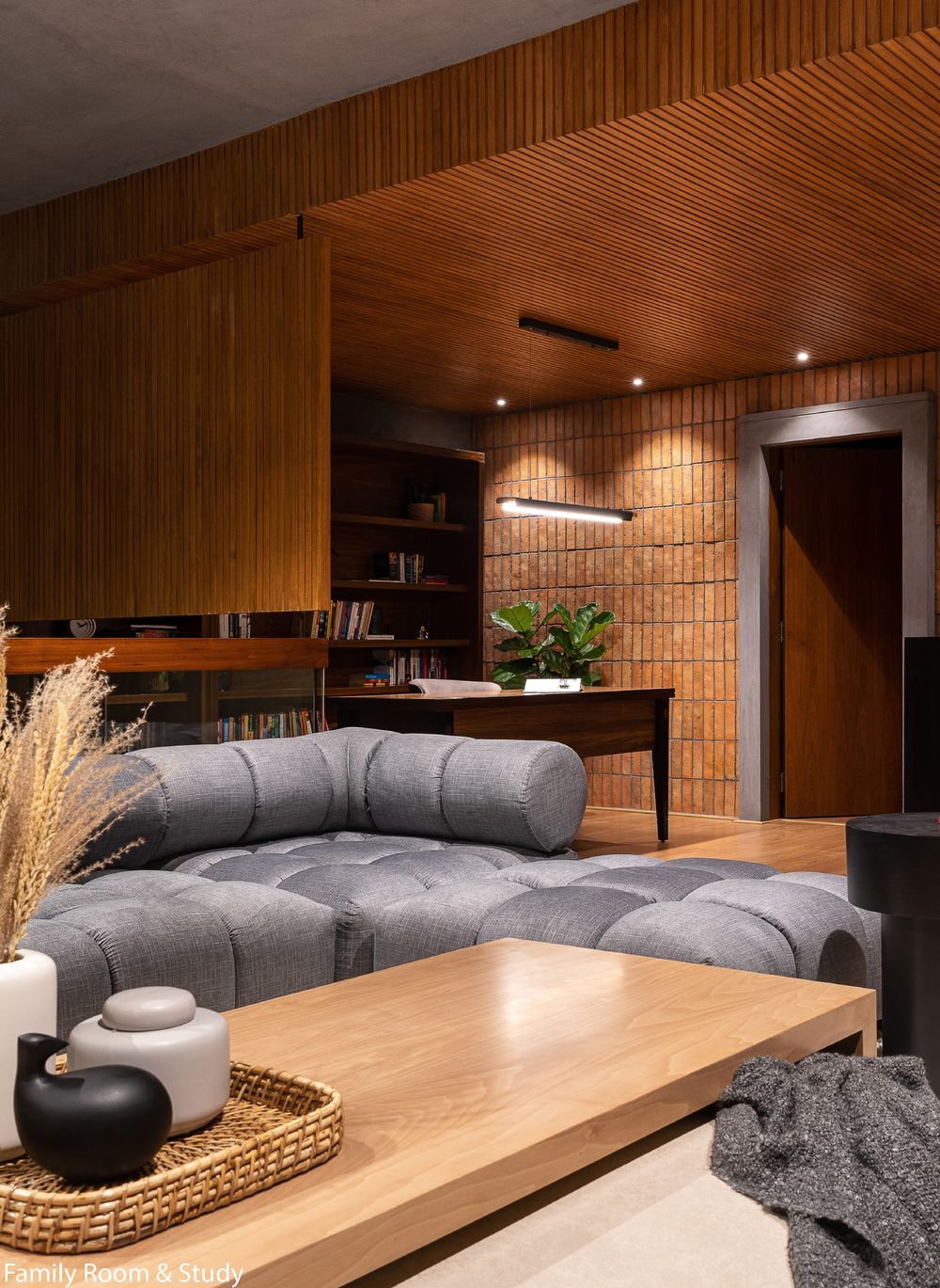 Family Room & Study
